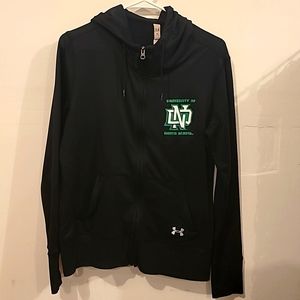 Women's large UA hooded UND jacket. Very nice